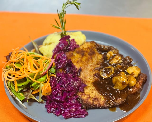 Pork Schnitzel.