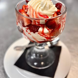 Strawberry Shortcake Sundae