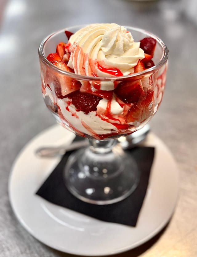 Strawberry Shortcake Sundae.
