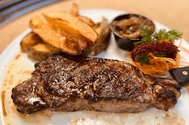 14 oz NY Strip.