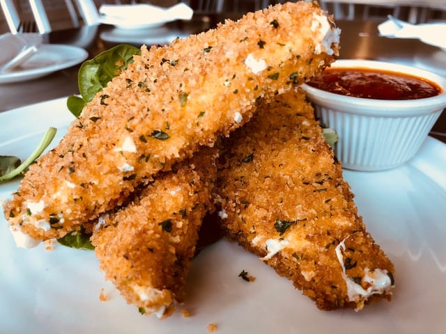 Mozz Triangles.