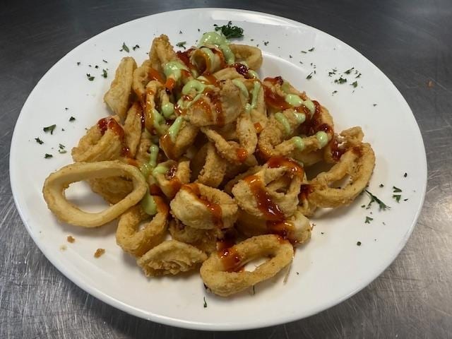 Wasabi Fried Calamari.