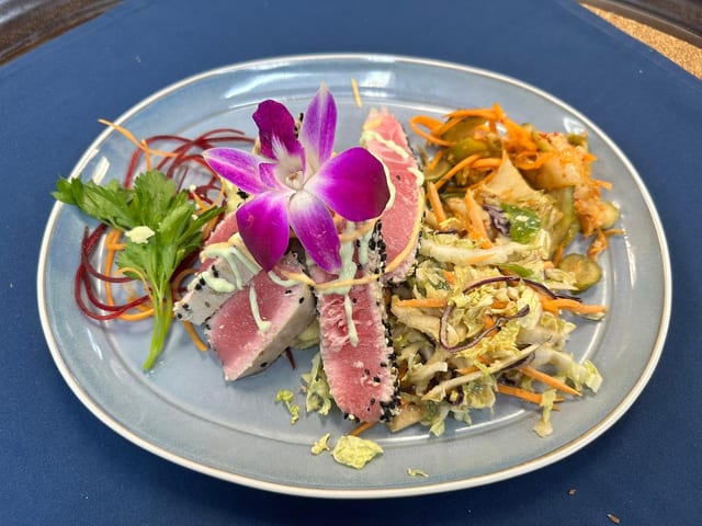 Sesame Seared Tuna.
