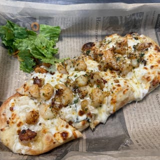 Shrimp Scampi Pizza