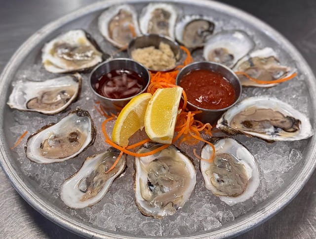 Raw Oysters.