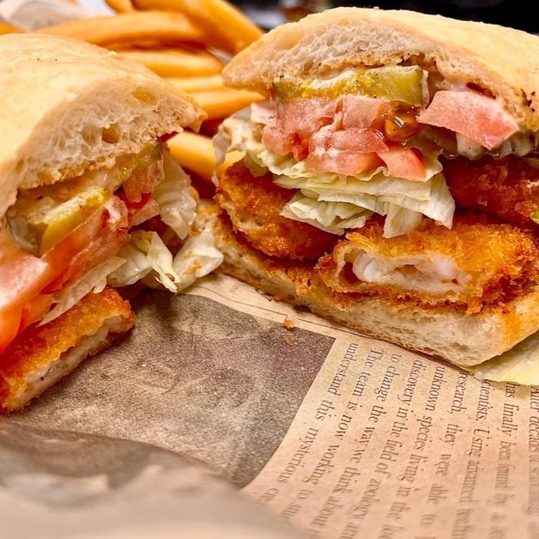 Indulge in Our Po Boy